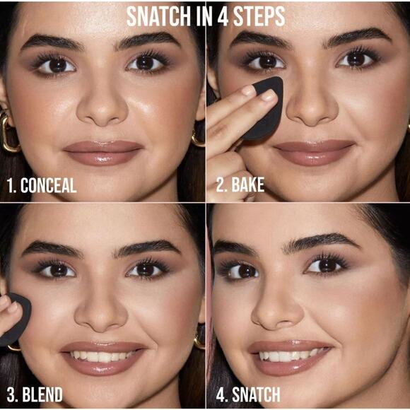 Huda Beauty Easy Bake Loose Baking & Setting Powder - PEACH PIE 20 g .71 oz New - Picture 7 of 15